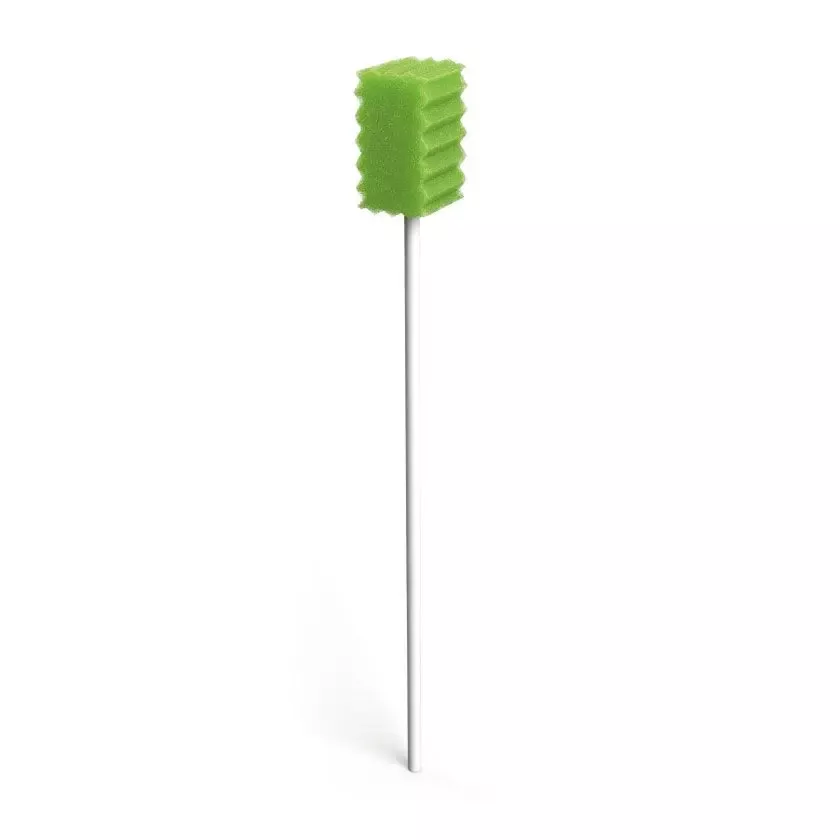 Disposable Medical Foam Tip Suction Sponge Oral Care Swab Toothbrush