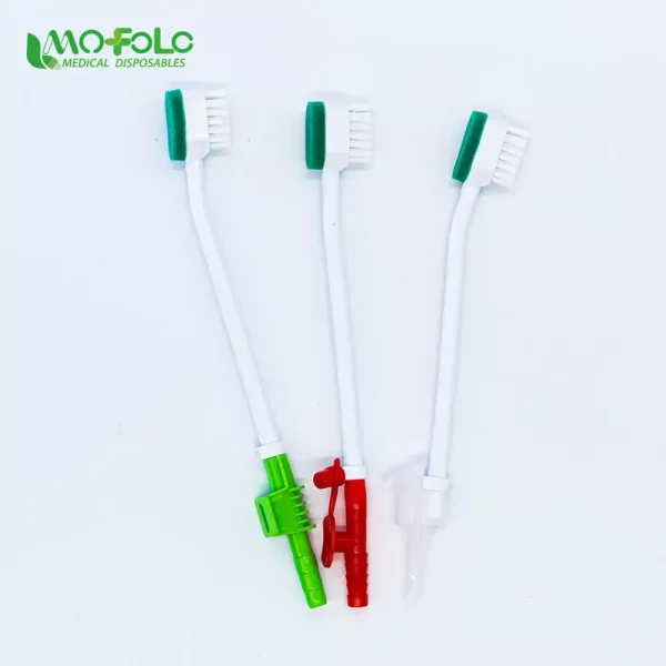 Disposable Suction Oral Care Swab Sponge Toothbrush For Unconscious Patient ICU Suction Swab