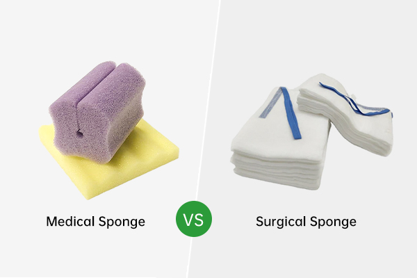 Medical Sponge VS Surgical Sponge