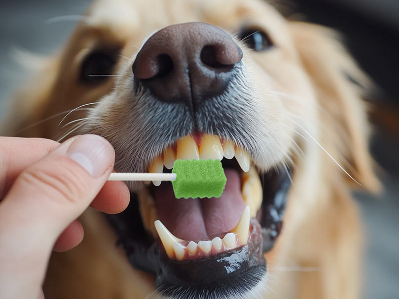 Oral Swab For Pets Clean