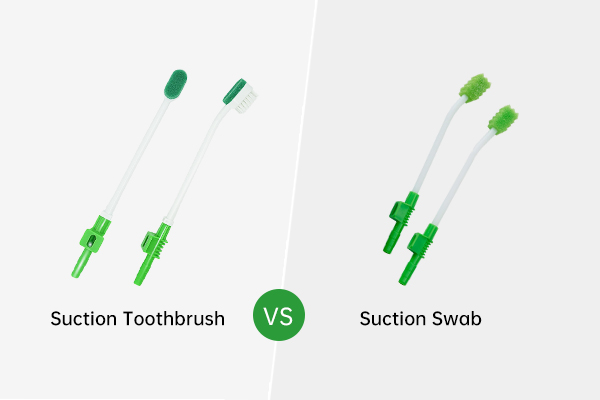 Suction Toothbrush VS Suction Swab